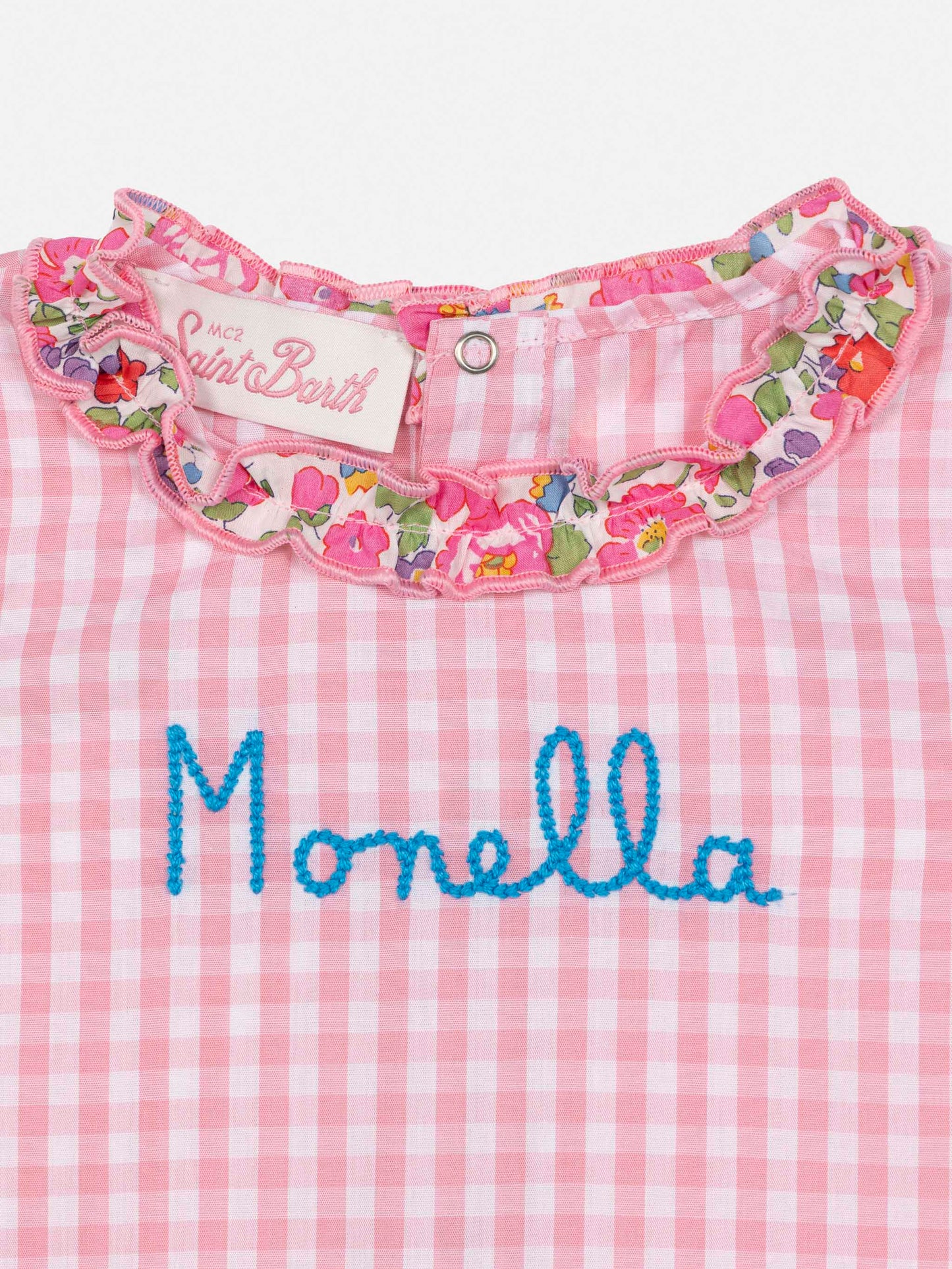 Abbie cotton top and bloomers with Besty print | MADE WITH LIBERTY FABRIC - MC2 Saint Barth