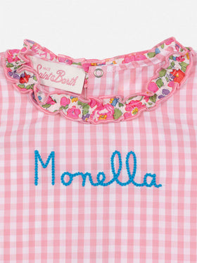 Abbie cotton top and bloomers with Besty print | MADE WITH LIBERTY FABRIC - MC2 Saint Barth