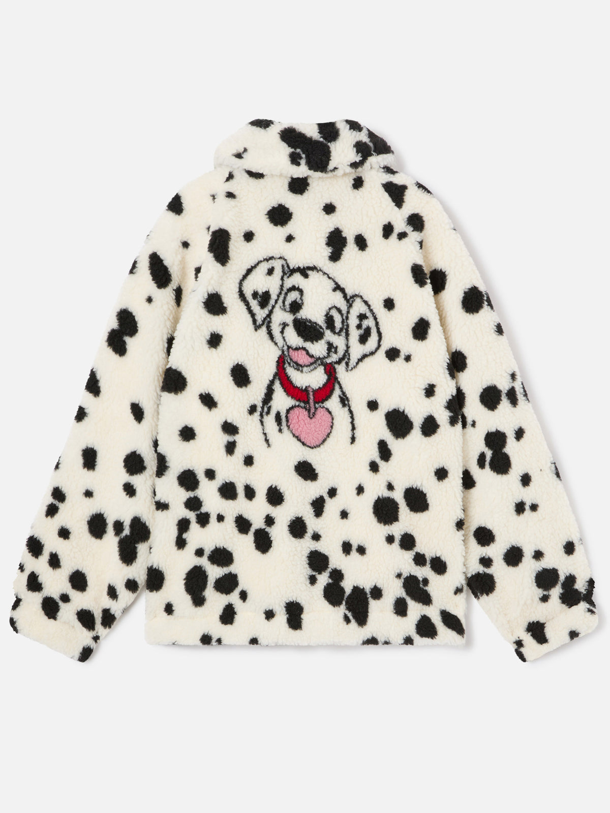 Giacca Abel panna in tessuto teddy con motivo dalmata | Special edition