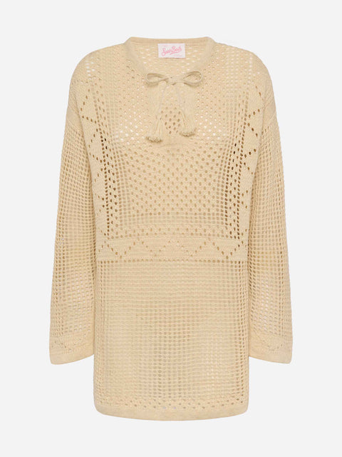 Alicia crochet mesh tunic - MC2 Saint Barth