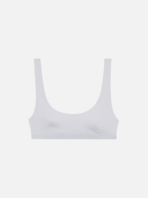 Minerva silver heatsealed classic bralette - MC2 Saint Barth