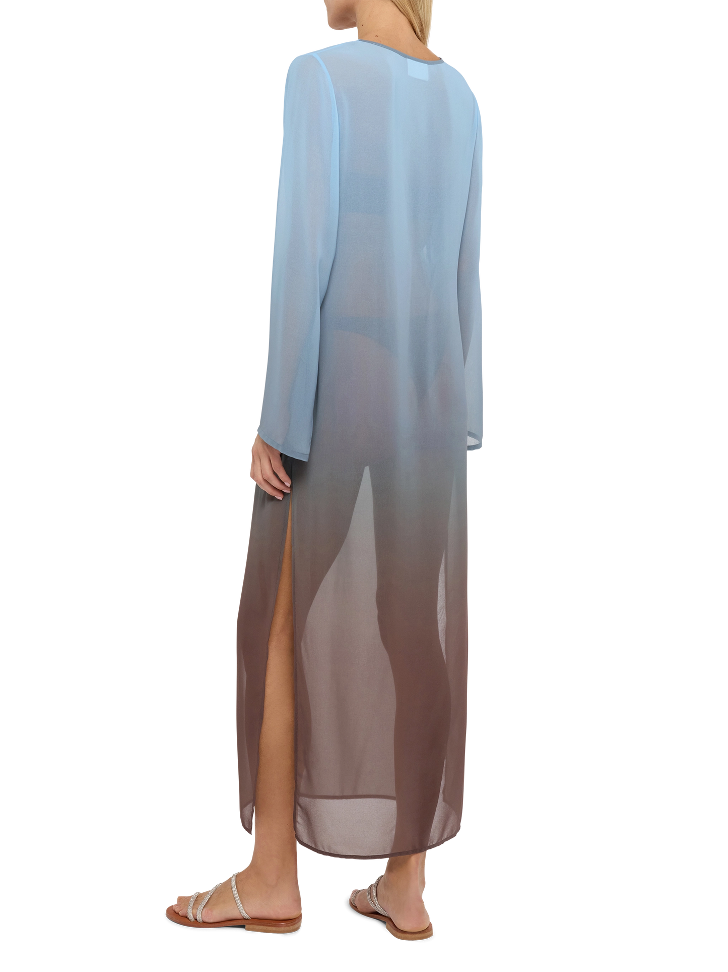 Agatha georgette maxi dress - MC2 Saint Barth