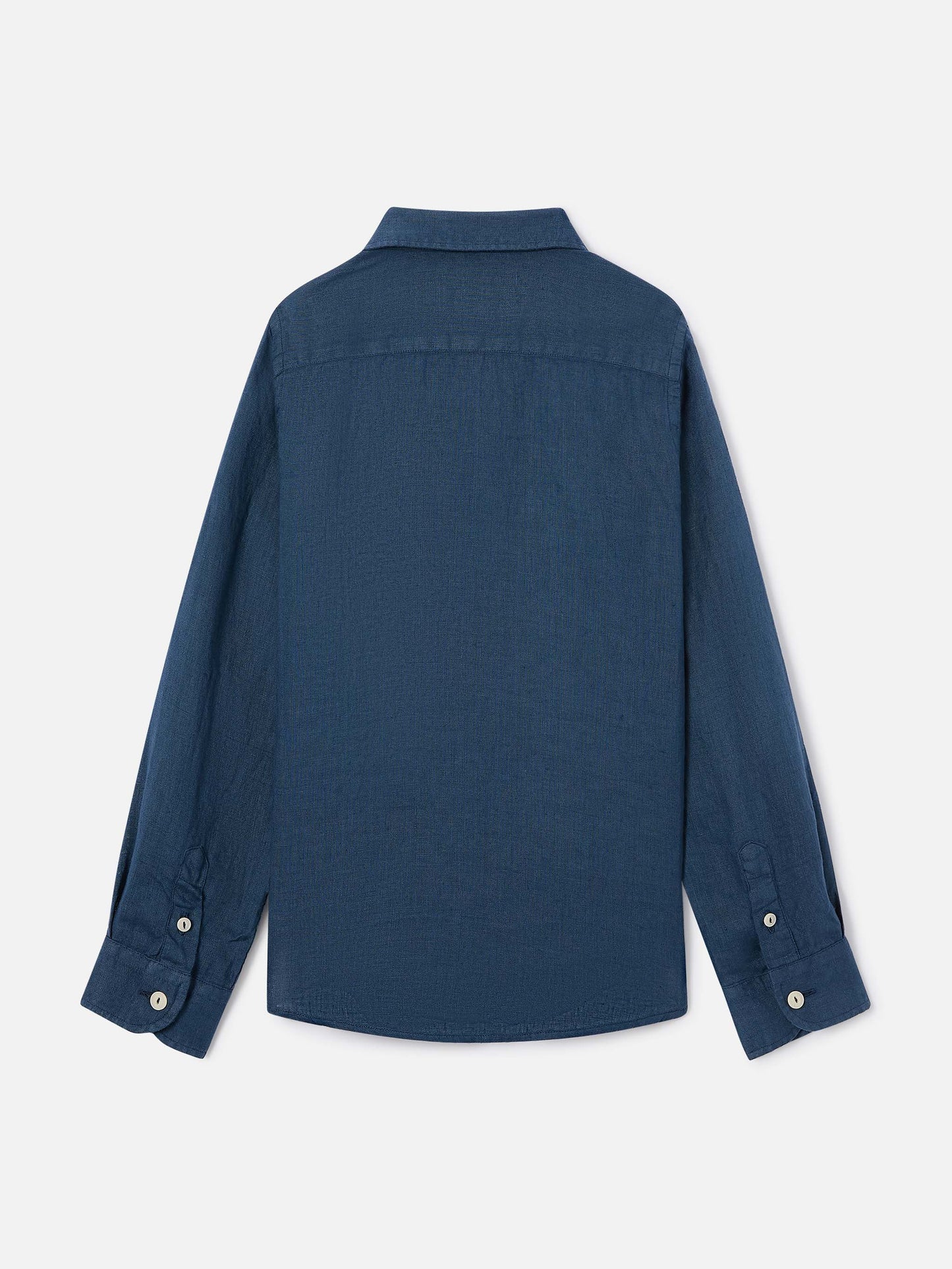 Navy blue blue Agnes shirt in linen