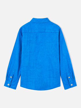Camisa de lino Bluette para niño 