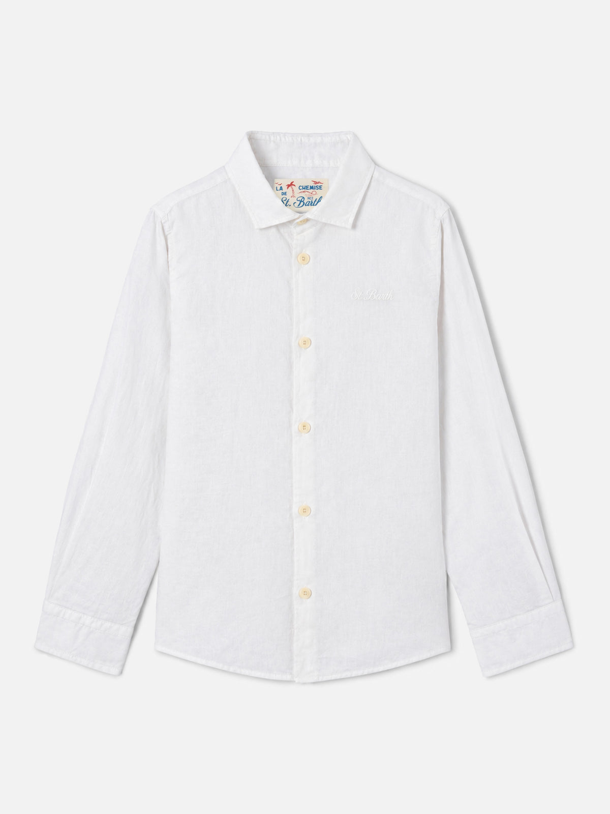 White Agnes shirt in linen