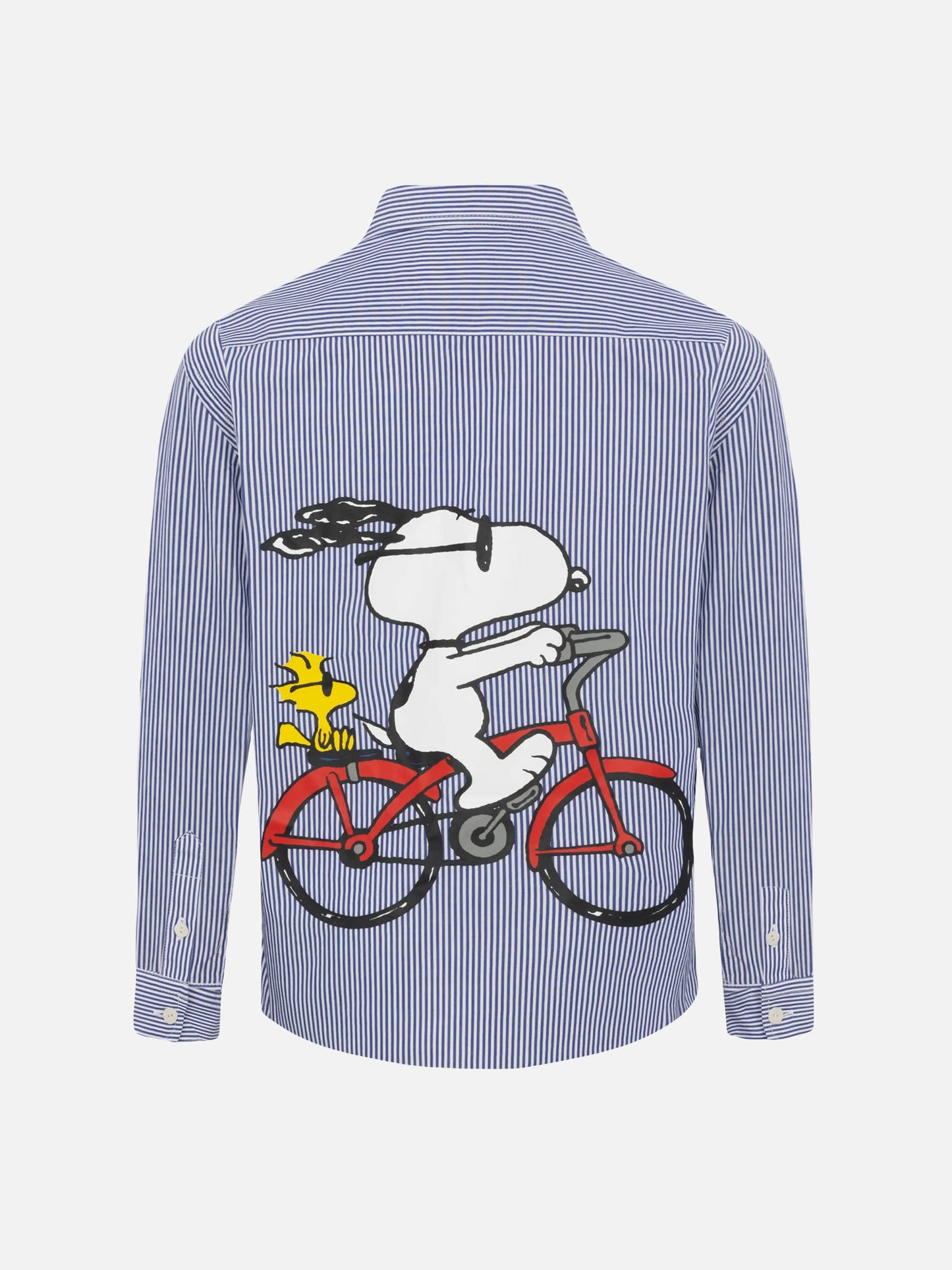 Camicia Agnes in cotone blu navy con stampa Snoopy | SNOOPY PEANUTS® SPECIAL EDITION