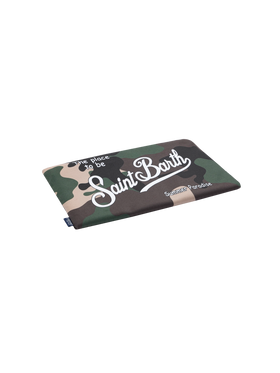 Microfiber beach towel Aidan with camouflage print - MC2 Saint Barth