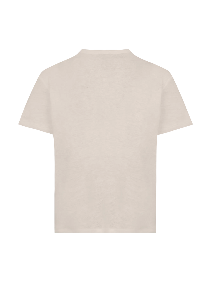 Alex kid off-white linen jersey t-shirt - MC2 Saint Barth