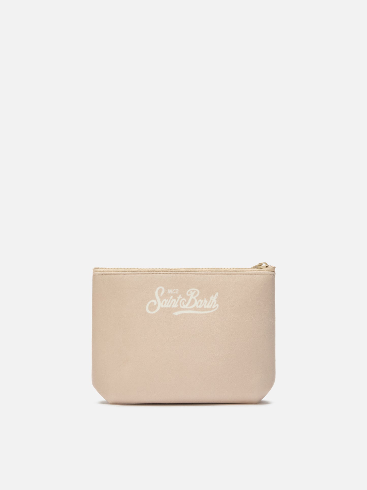 Aline Pouch in wool-effect fabric with Courchevel print