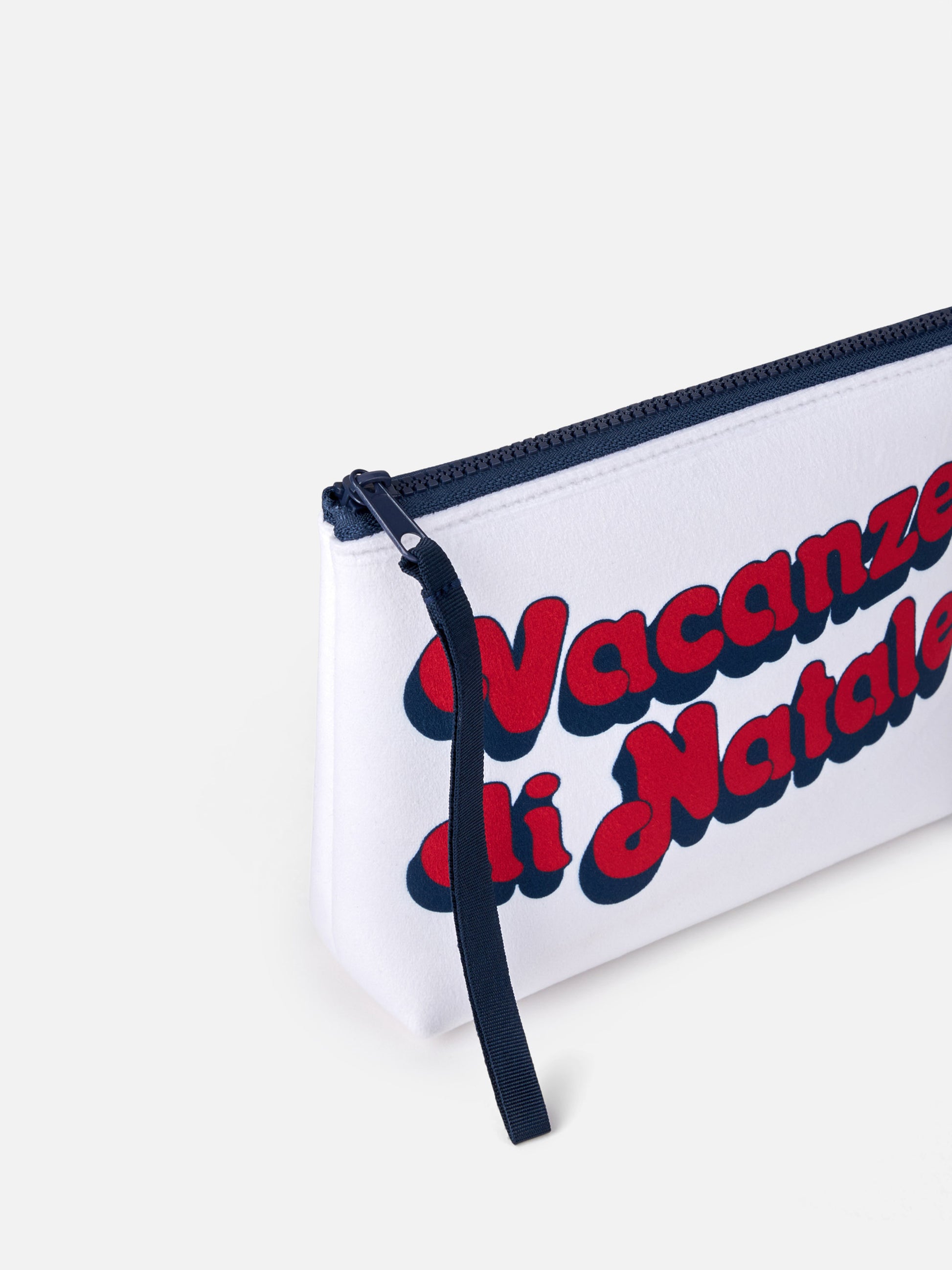 Wooly pochette Aline with Vacanze di Natale print | VACANZE DI NATALE SPECIAL EDITION - MC2 Saint Barth