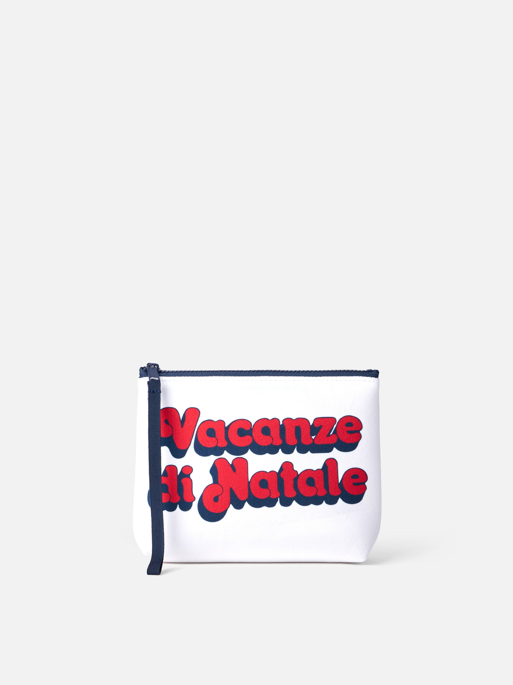 Wooly pochette Aline with Vacanze di Natale print | VACANZE DI NATALE SPECIAL EDITION - MC2 Saint Barth