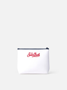Wooly pochette Aline with Vacanze di Natale print | VACANZE DI NATALE SPECIAL EDITION - MC2 Saint Barth