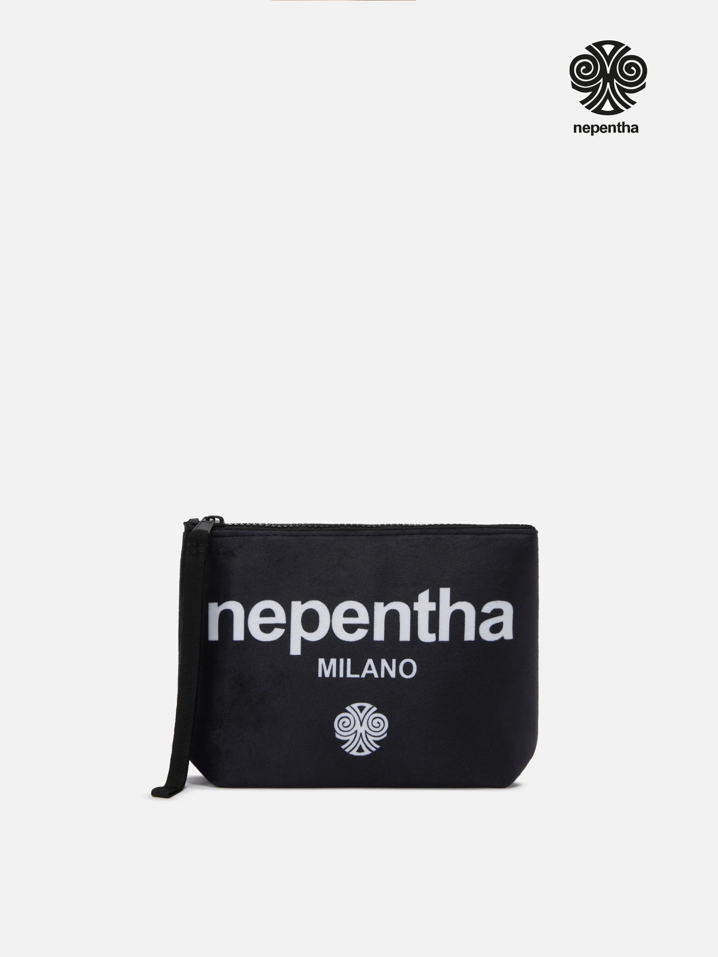 Aline Pouch in wool-effect fabric with Nepentha print | NEPENTHA SPECIAL EDITION