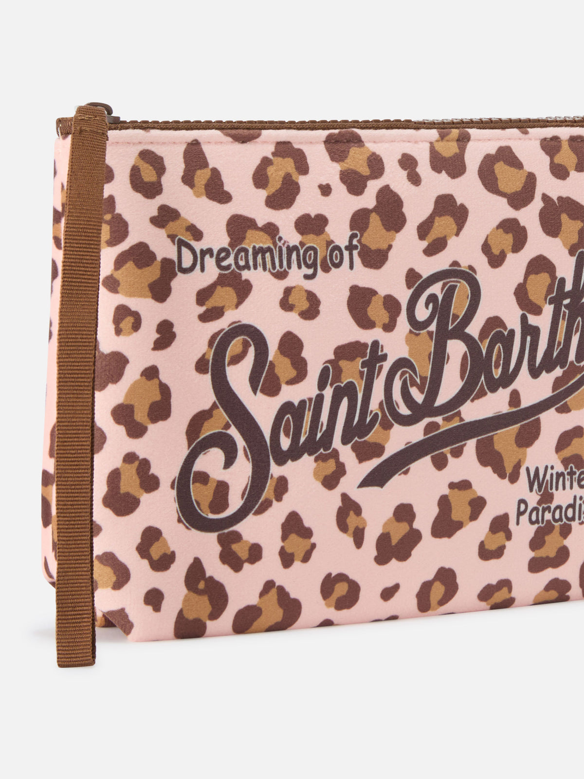 Pochette Aline con stampa leopardo