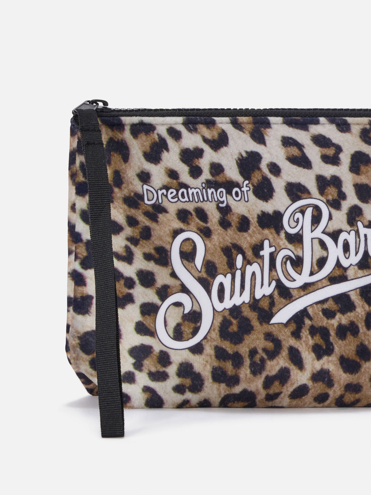 Aline pochette mit Leopardenmuster 