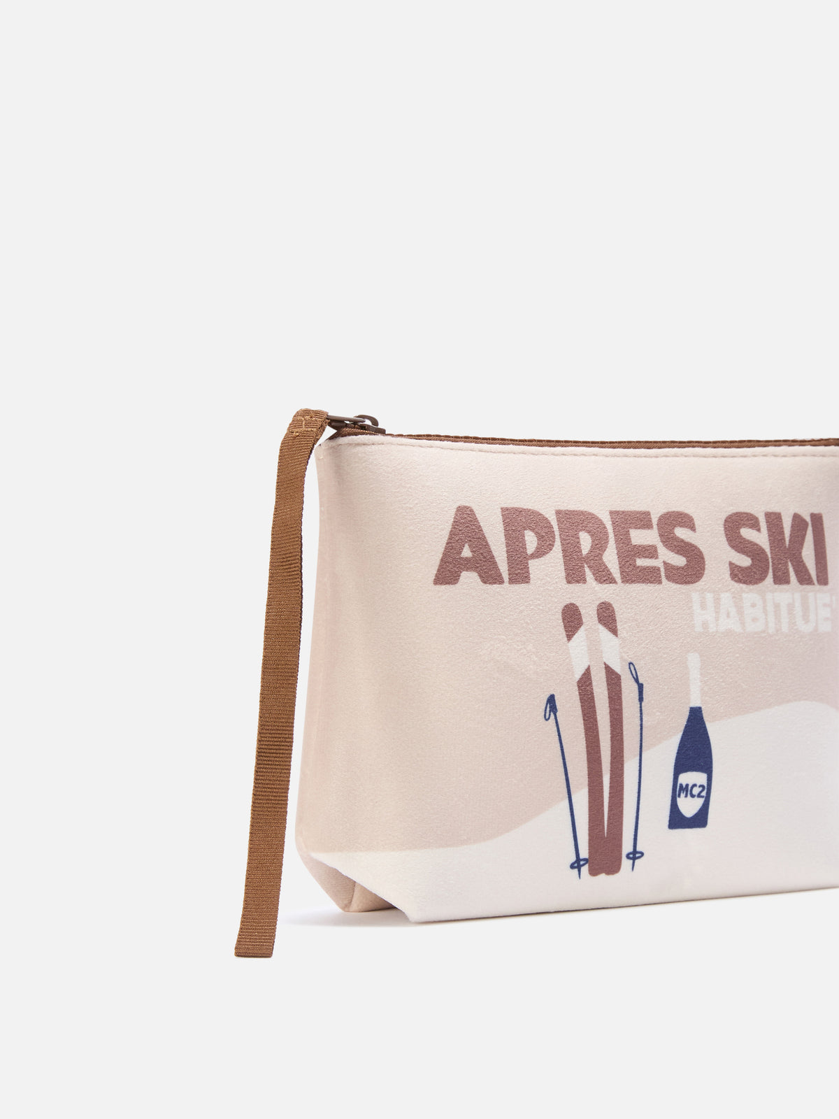 Aline pochette beige con estampado Après Ski 