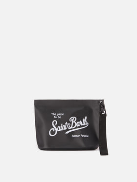 Aline Aqua Waterproof PVC black pouch