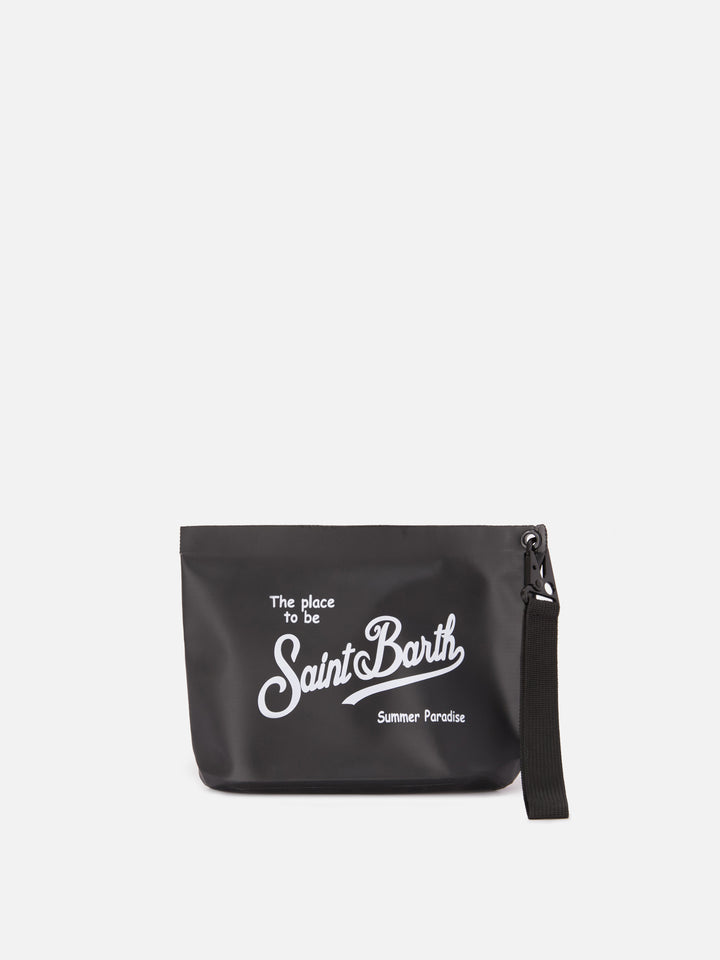 Aline Aqua Waterproof PVC black pouch