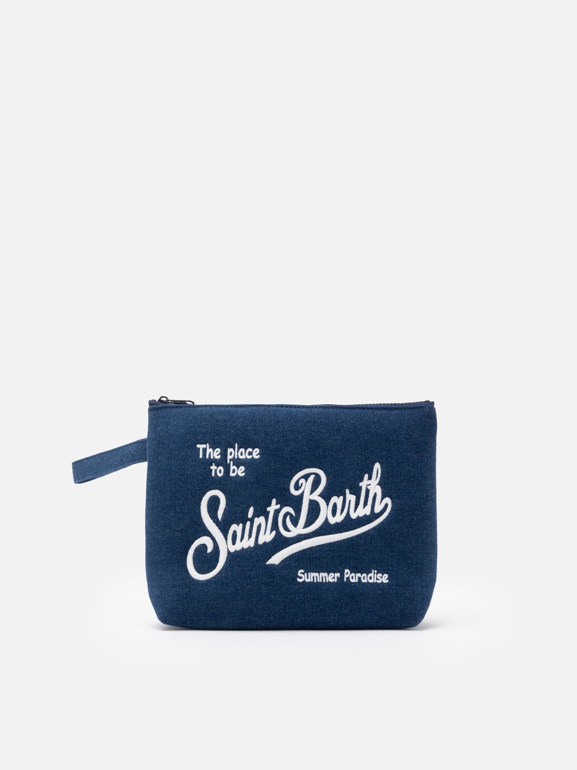 Aline L denim effect pochette - MC2 Saint Barth