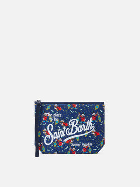 Aline scuba pouch with Scrooge Watch print | Special Edition