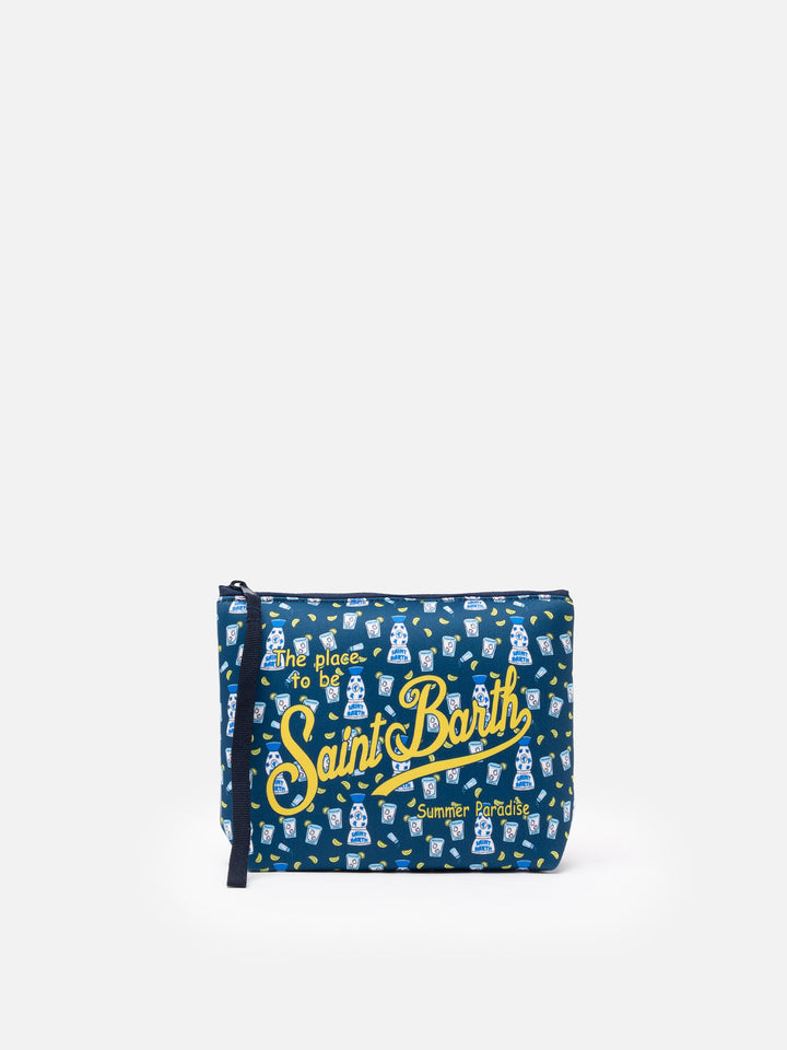 Aline scuba pochette with spirits print - MC2 Saint Barth