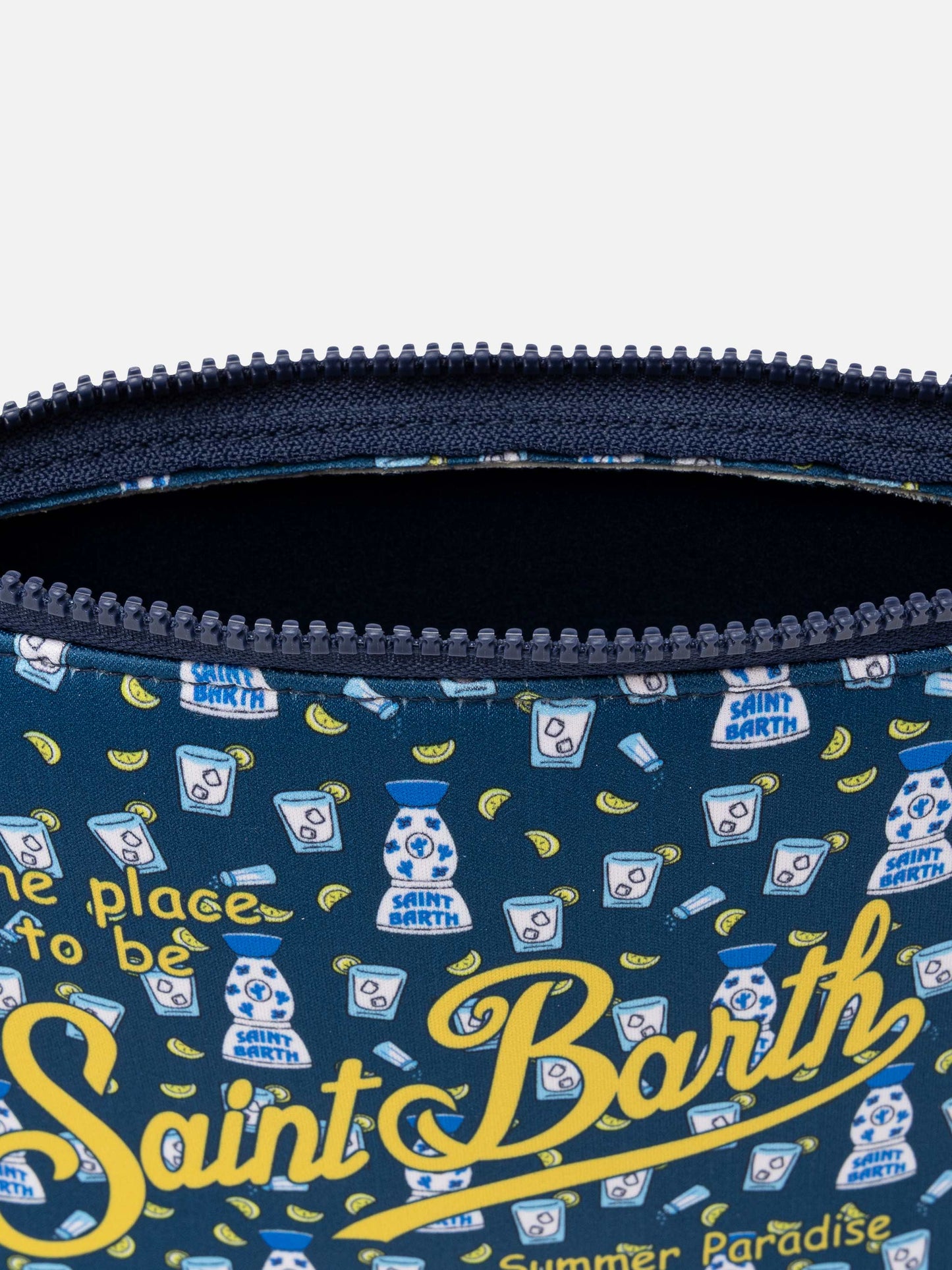 Aline scuba pochette with spirits print - MC2 Saint Barth