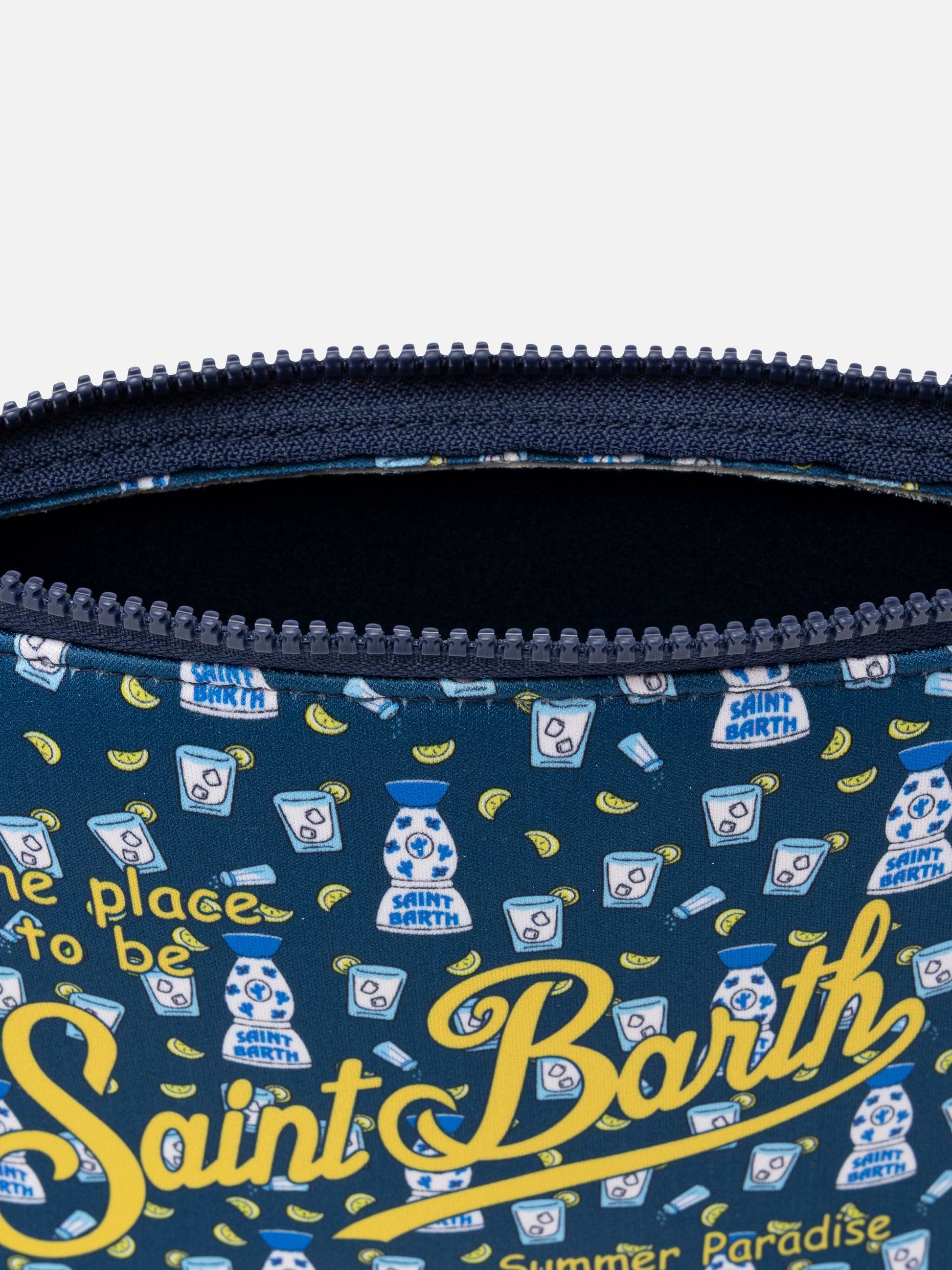 Aline scuba pochette with spirits print - MC2 Saint Barth