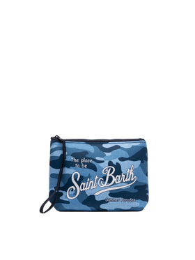 Aline scuba pochette with camouflage print - MC2 Saint Barth