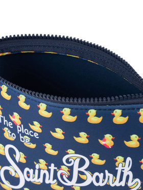 Aline scuba pochette with ducky print - MC2 Saint Barth