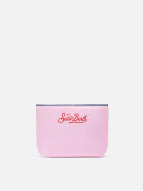 Aline scuba pouch with Orso Coccolami print | Special Edition