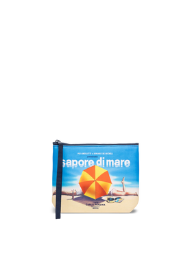 Aline scuba pochette with Sapore di Mare movie print| SAPORE DI MARE SPECIAL EDITION - MC2 Saint Barth