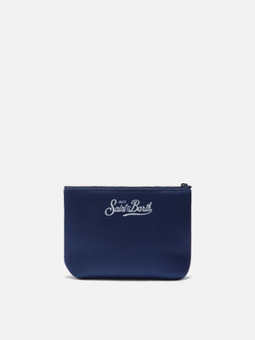 Aline scuba pouch with Spritz recipe print