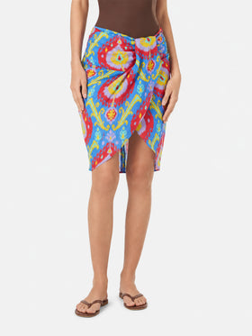 Jupe midi multicolore Amanda 