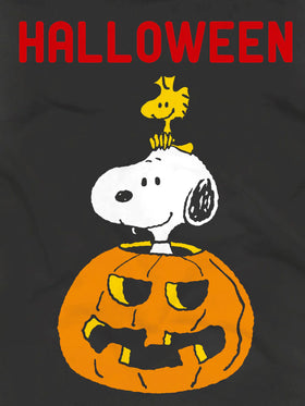 Herren-T-Shirt aus schwerer Baumwolle mit Halloween-Aufdruck | SNOOPY – PEANUTS™ SONDEREDITION