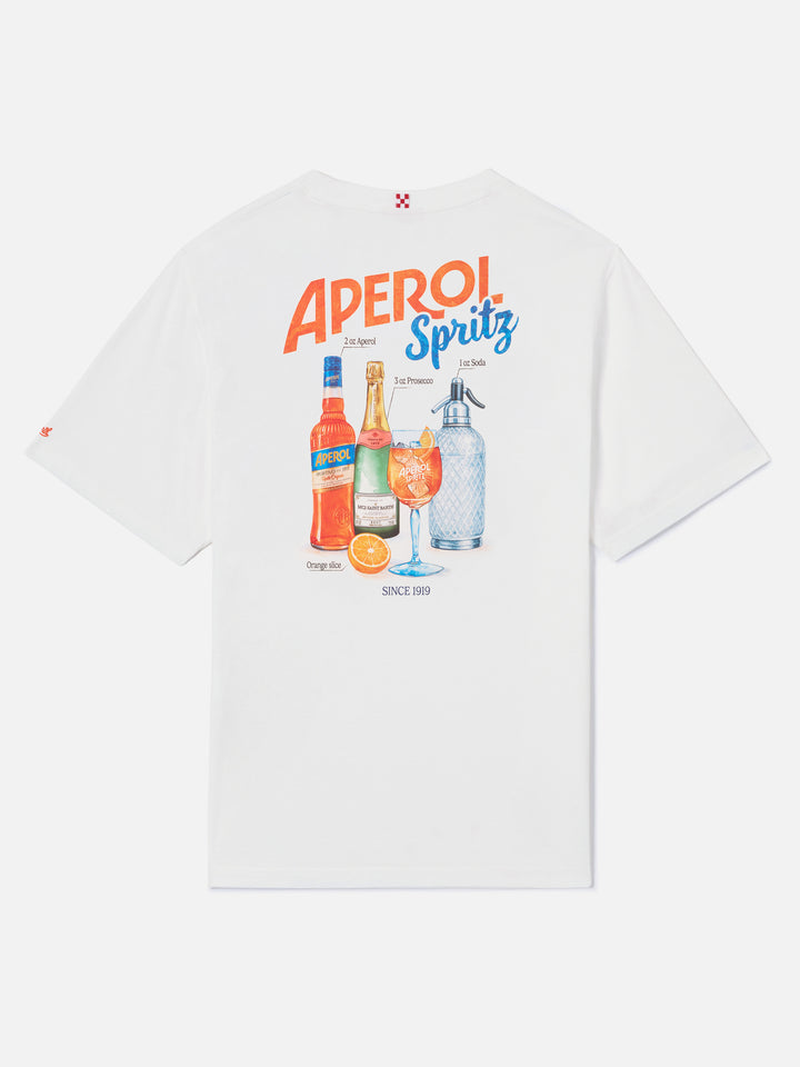 T-shirt en coton Off white Arnott avec imprimé Aperol Spritz | Special edition 