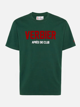 Winter cotton t-shirt Arnott with Verbier Aprés Ski print - MC2 Saint Barth