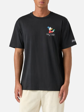 Schwarzes T-Shirt aus Arnott Baumwolle mit Only Cash-Stickerei | Special edition 