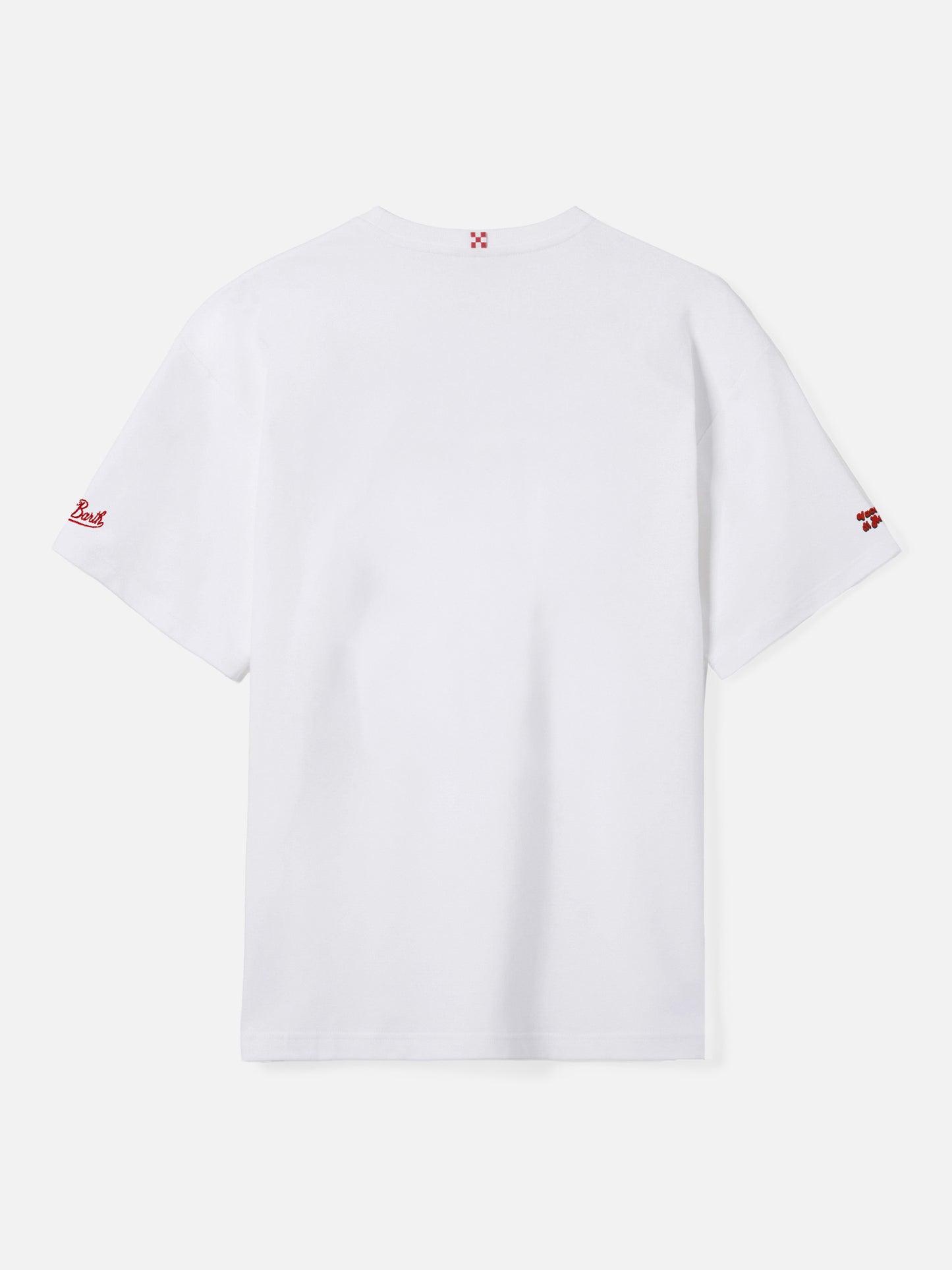 T-shirt Arnott in cotone pesante ricamo Sole whisky | Special Edition