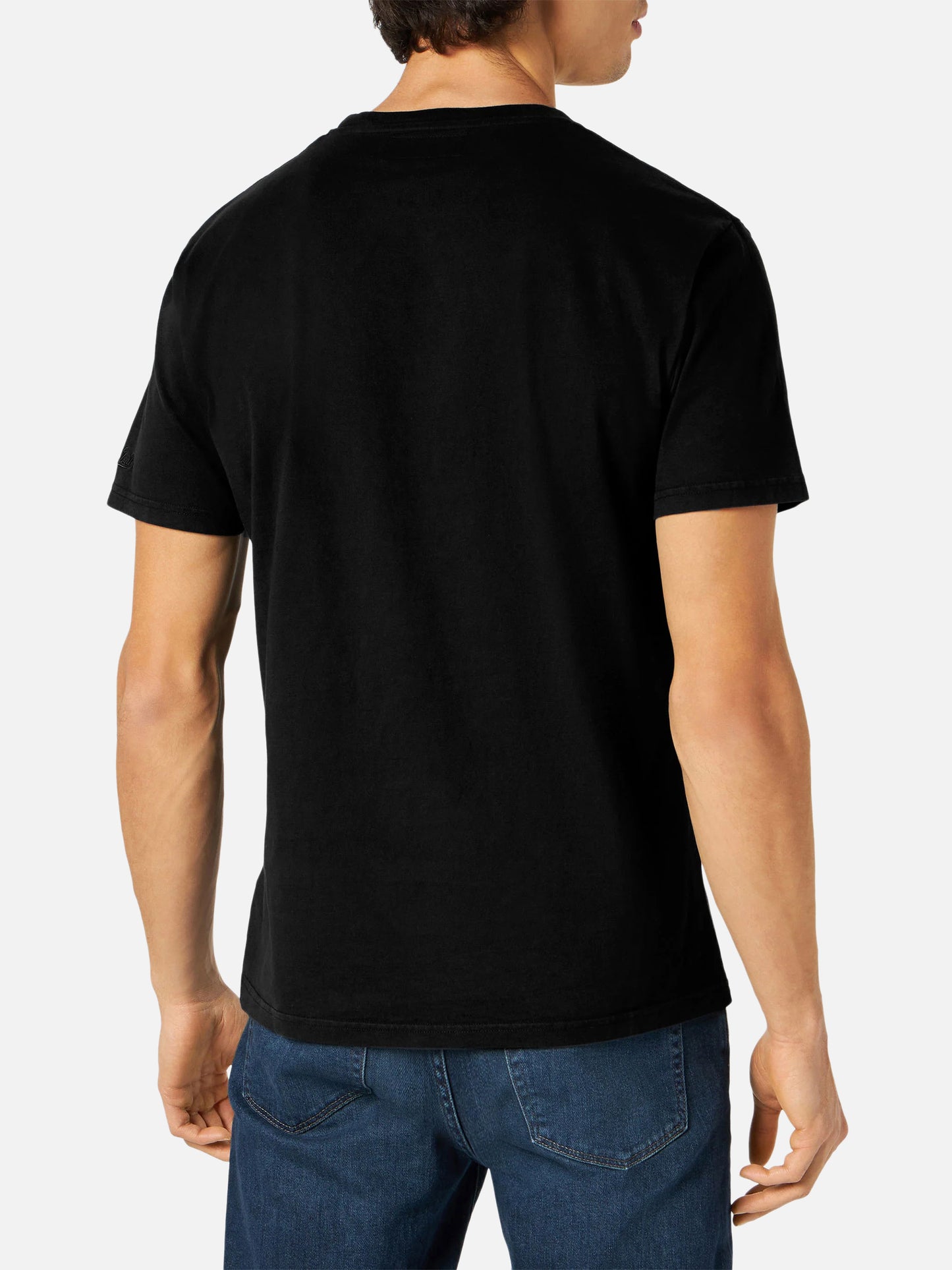 Man cotton t-shirt with Snoopy night legend print  | SNOOPY - PEANUTS™ SPECIAL EDITION