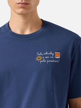 T-shirt Arnott Warm in cotone invernale con ricamo Sole, wishy e sei in pole position!  | VACANZE DI NATALE EDIZIONE SPECIALE