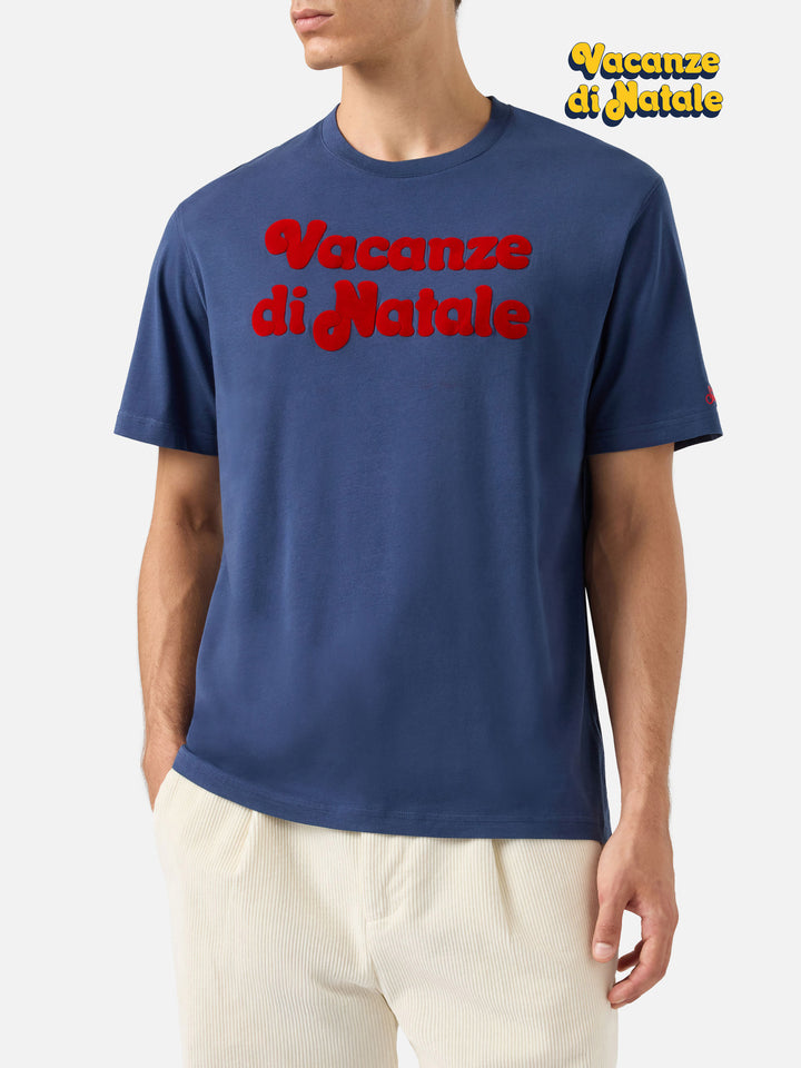 Winter cotton t-shirt Arnott Warm with logo film flock | VACANZE DI NATALE SPECIAL EDITION