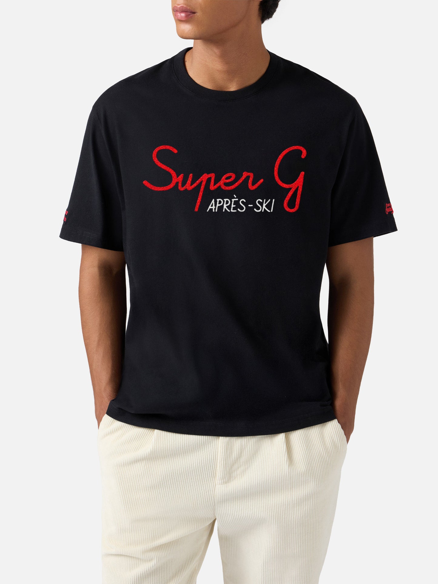 Winter cotton t-shirt Arnott Warm with Super G embroidery | SUPER G SPECIAL EDITION