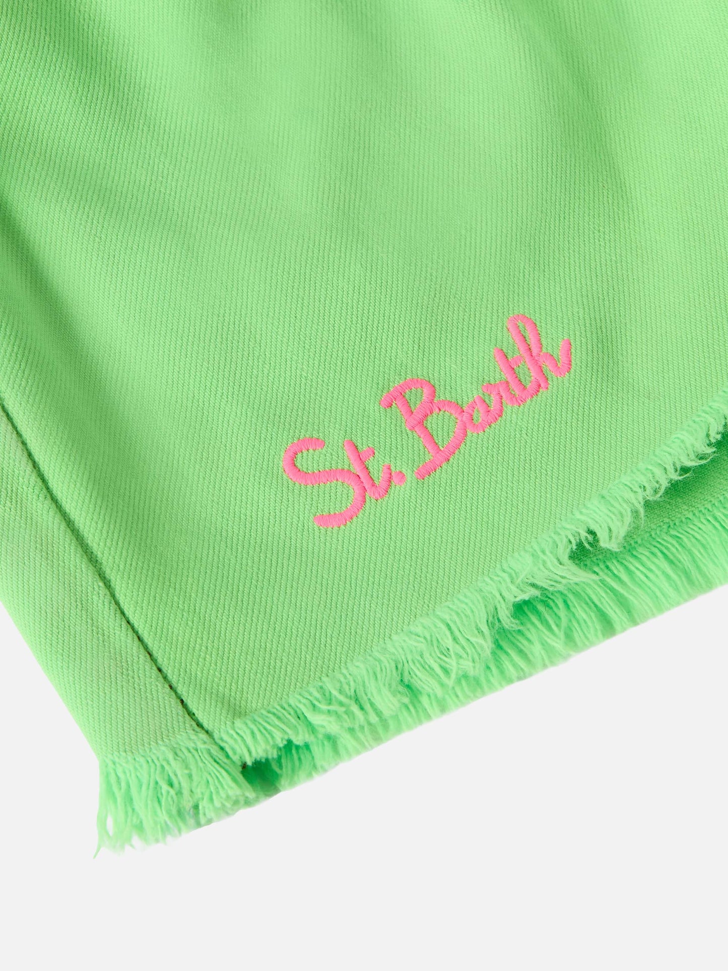 Upgecycelte Jeansshorts Arizona Jr mit Stickereien