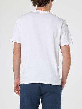 Baumwoll-T-Shirt Austin für Herren mit Stickerei und Portofino Gin-Aufdruck | PORTOFINO GIN SPECIAL EDITION