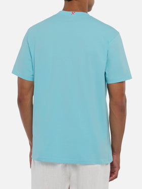 Man cotton t-shirt Austin with Sono croccante embroidery | ALGIDA SPECIAL EDITION