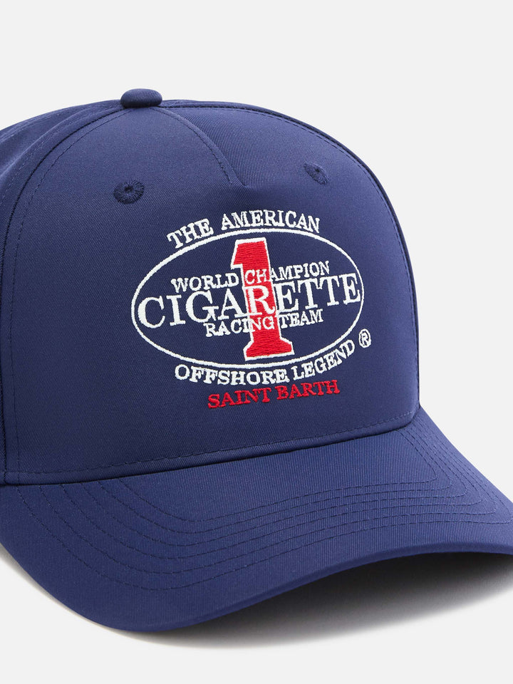 Casquette de baseball à visière bleu marine avec broderie Cigarette | CIGARETTE SPECIAL EDITION 