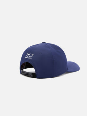 Baseball cap with visor in navy blue with Cigarette embroidery | CIGARETTE SPECIAL EDITION