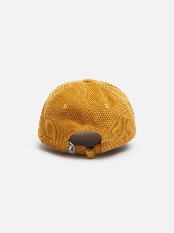 Camel corduroy Baseball cap with Sun Moritz embroidery - MC2 Saint Barth