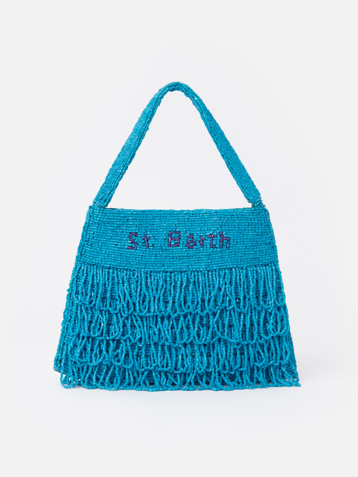 Shiny turquoise Mini Bag Pearl - MC2 Saint Barth
