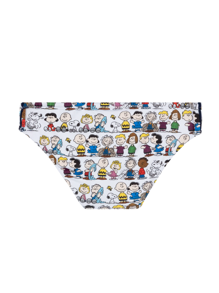 Boy swim briefs Billy with Peanuts team print | SNOOPY PEANUTS® SPECIAL EDITION - MC2 Saint Barth